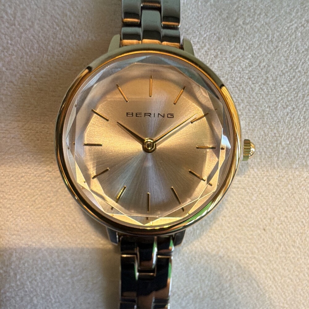 Bering Women’s Gold Tone Watch 11024-710C